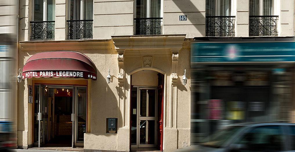 Hotel Paris Legendre Exterior foto